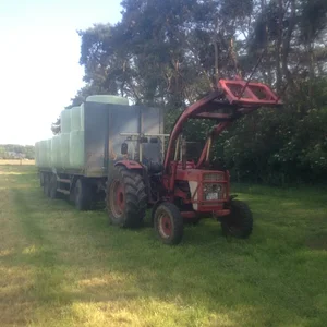 624 beim Wickelballen fahren