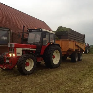 Gras häckseln