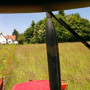 Mähen mit Case und Fella