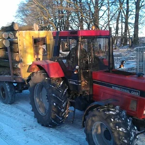 1255 beim langholzfahren