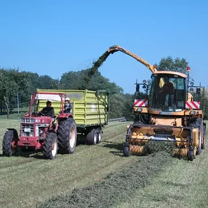 Gras häckseln