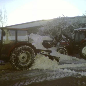 Schneeschieben