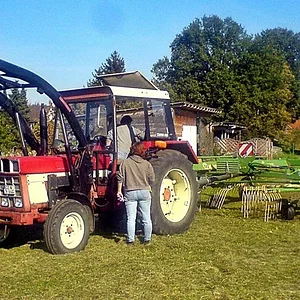 2. Schnitt Heu (Wickel-RB)