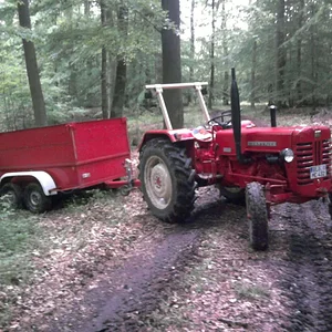432 beim Holz abfahren