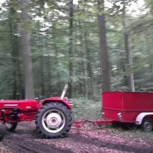 432 beim Holz abfahren
