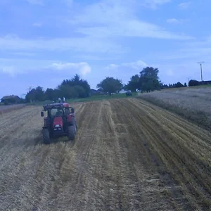 Stroh Ernte