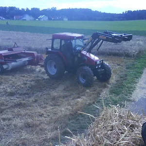 Stroh Ernte