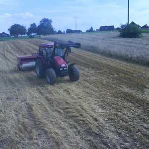 Stroh Ernte