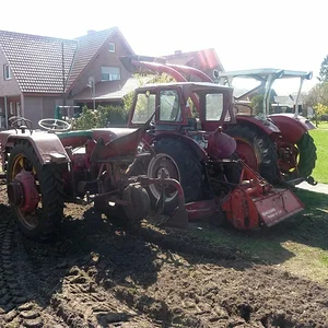Kartoffelfeld vorbereiten