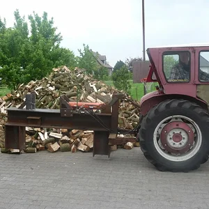 Nach dem Holzspalten