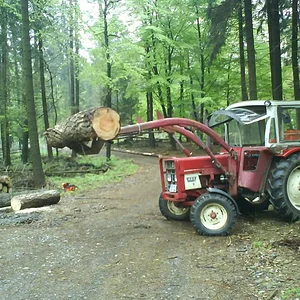 Unimog beladen