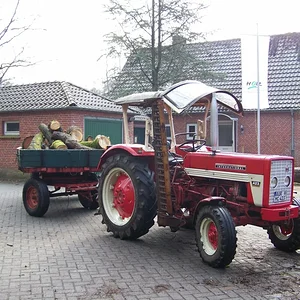 Holz holen bei der Försterei