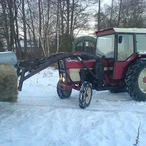 844S beim Ballen fahren