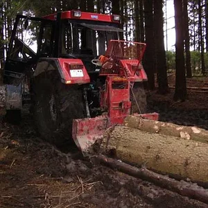 Forstarbeiten mit zwei 856 XLA