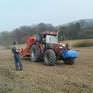 Case 5150Pro am Gerste sähen