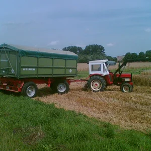 Ihc 533  mit Welger 18t