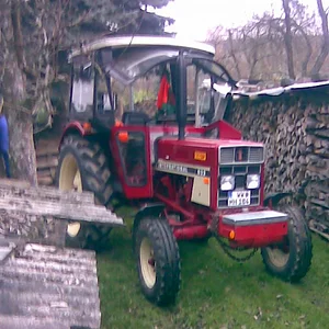 Beim holzaufladen