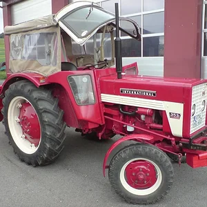 IHC 353 mit neuem auspuff