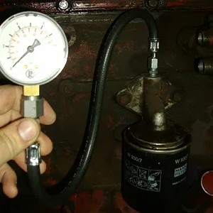 Öldruckprüfer selbst gebaut!