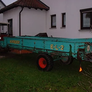 Ladewagen vorher
