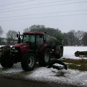 Case MXU 135 & Wiehnhoff Fass
