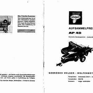 Welger AP 40