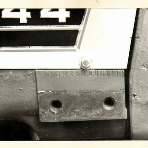 Sitz der Seriennummer beim 644