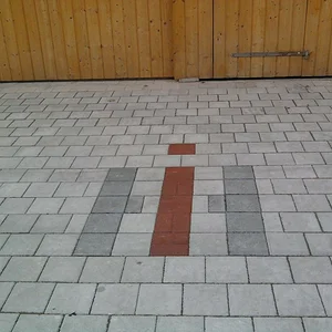 Endlich gepflastert.
