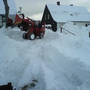 Schneeschieben