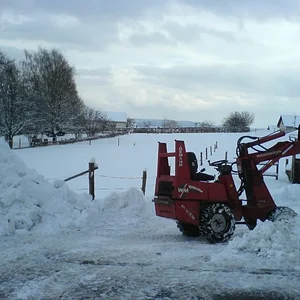 Schneeschieben