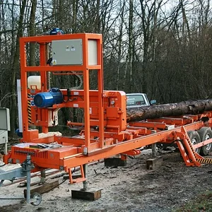 Mobiles Sägewerk