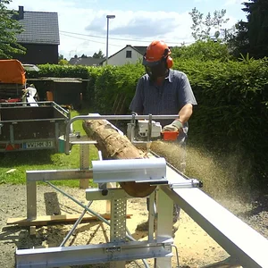 Mobiles Sägewerk