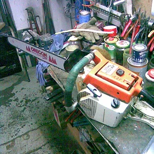 Stihl AS 51 mit neuem Schwert