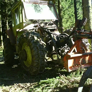Mb-trac 1300 turbo im Forst