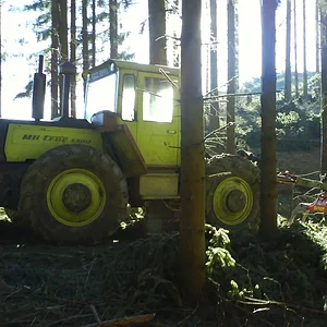 Mb-trac 1300 turbo im Forst