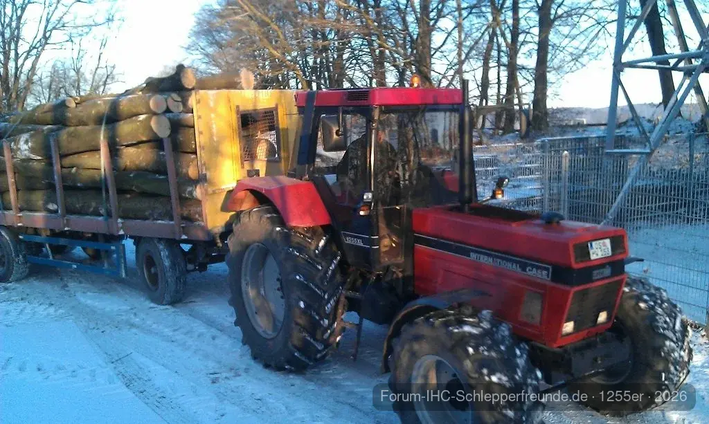 1255 beim langholzfahren