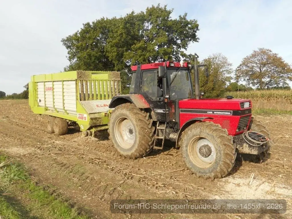 1455xl mit Claas Sprint 440S