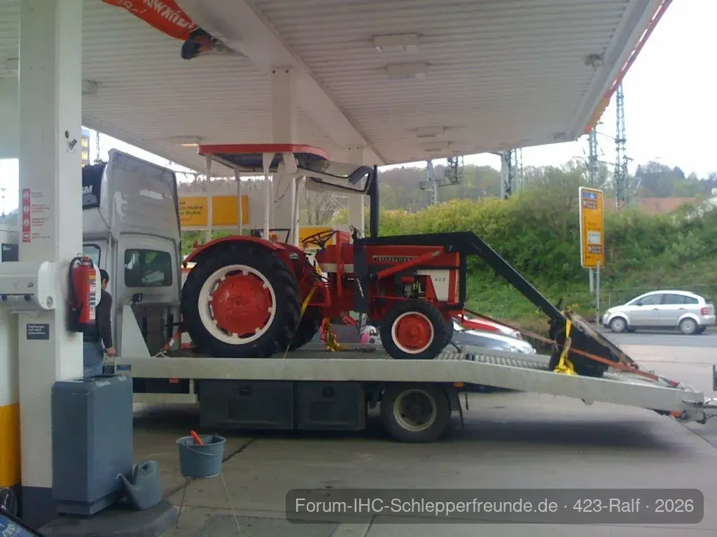423 an Tankstelle in Eisenach