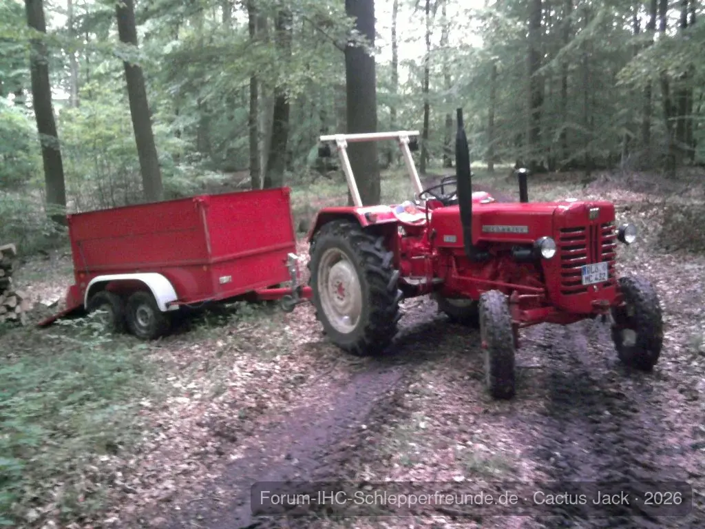 432 beim Holz abfahren