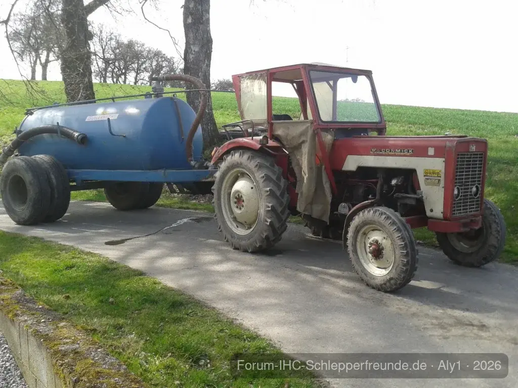 434 mit 4000 l Fass
