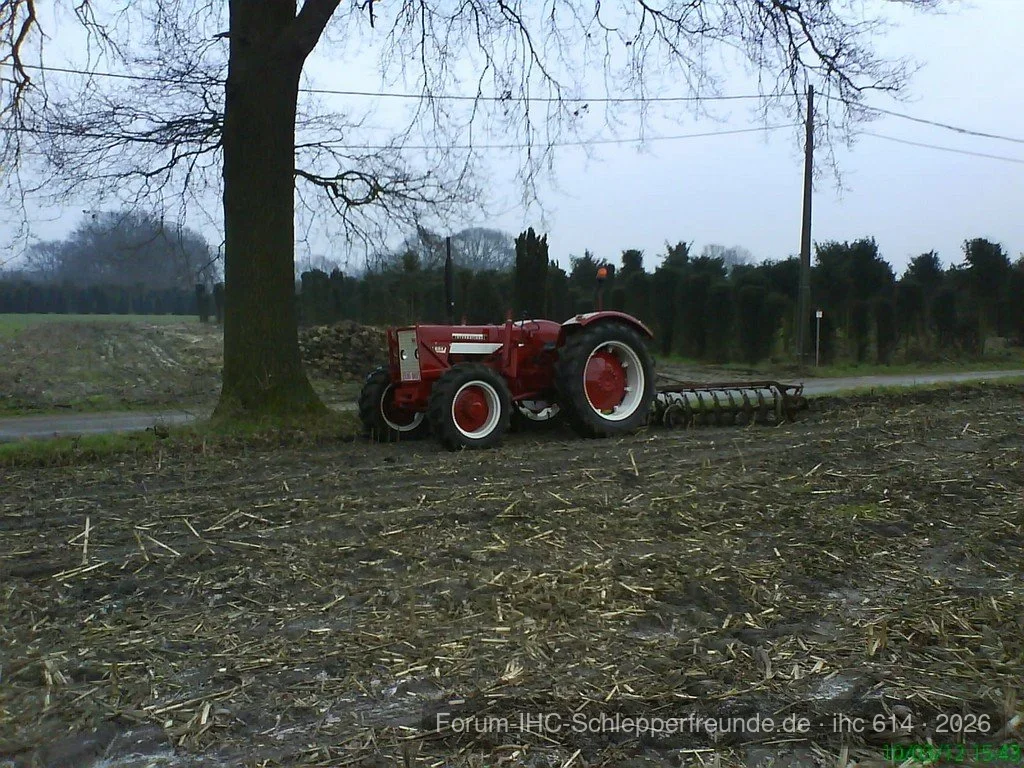 624 A mit IHC scheibenegge