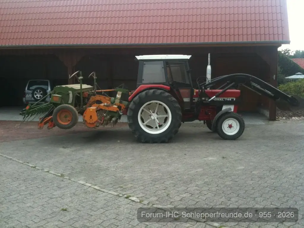 744 mit 3m Drillkombination