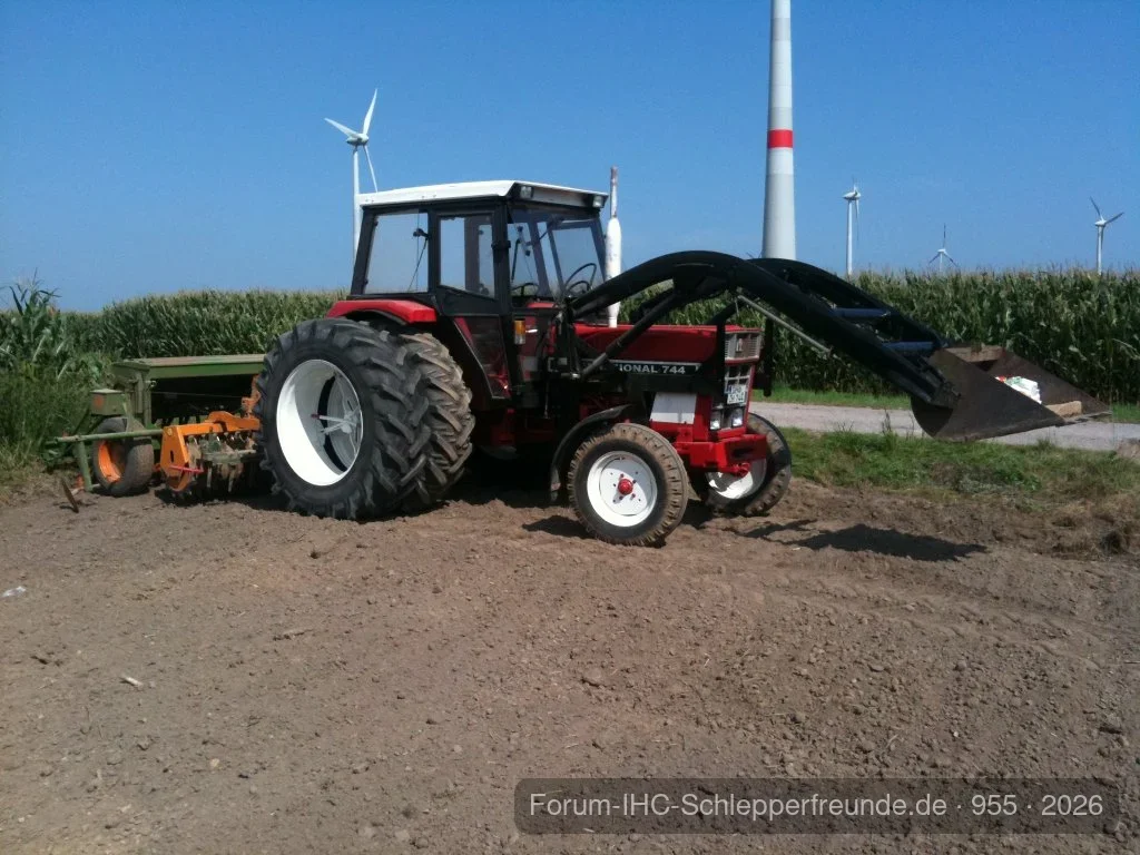 744 mit 3m Drillkombination