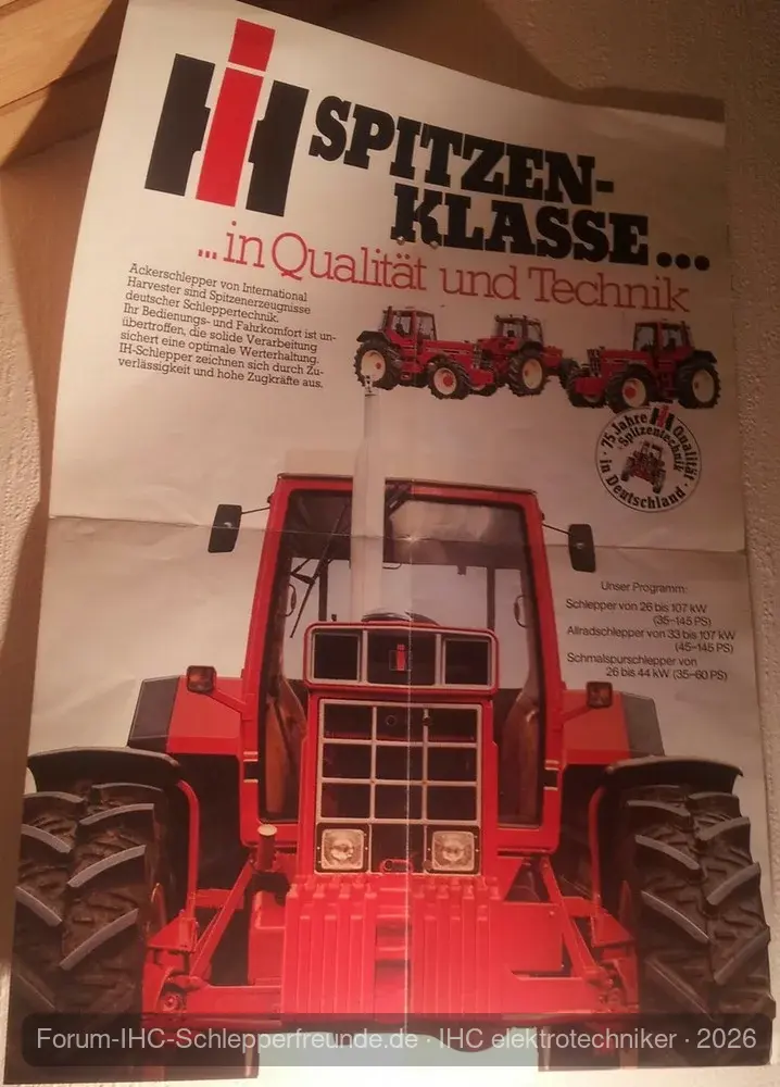 75 Jahre IHC Prospekt