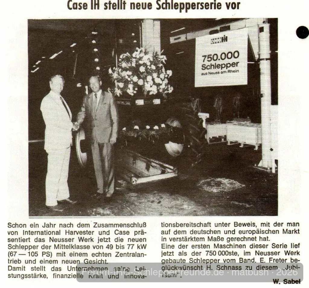 750000 Schlepper