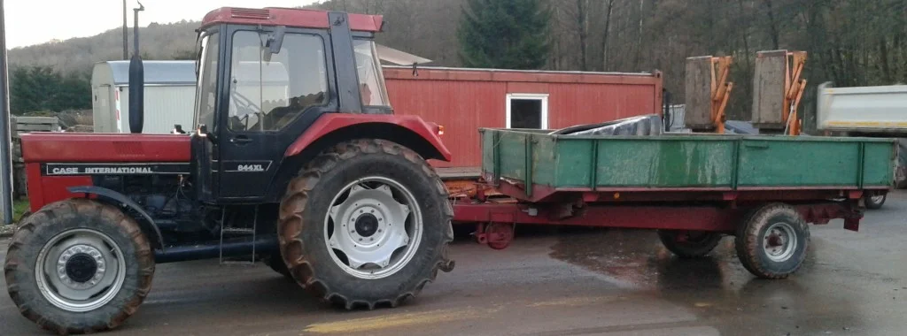 844 XL + Krone Kipper