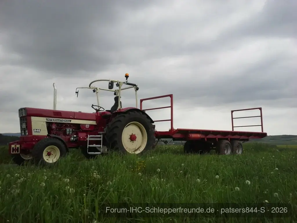 946 beim Ballenfahren