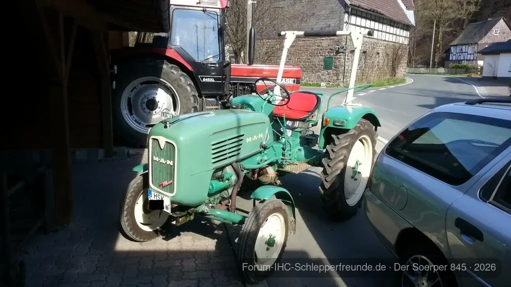 Auch der Kleine will mal raus
