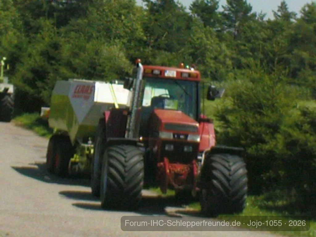 Aus dem Traktor Fotographiert