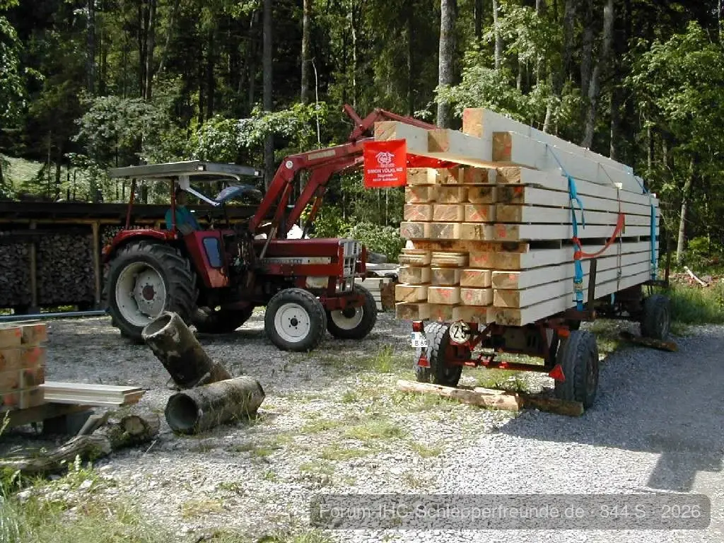 Bauholz - Transport